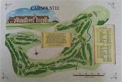 Carnoustie Down Golf course print