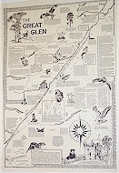 The Great Glen map