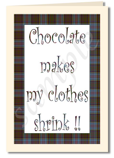 scottish humour card greeting card